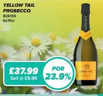 Bestway Yellow Tail prosecco offer