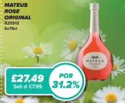 Bestway Mateus Rose original offer