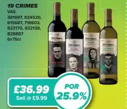 Bestway 19 Crimes offer