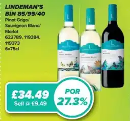 Bestway Lindeman's Bin 85/95/40 offer