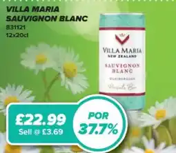 Bestway Villa Maria Sauvignon blanc offer