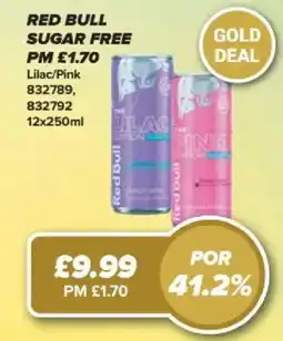 Bestway RED BULL Sugar free Lilac/Pink offer