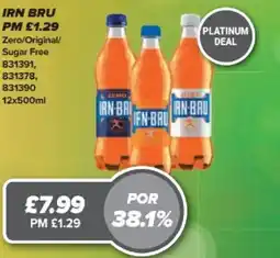 Bestway IRN BRU Zero/Original/ Sugar Free offer