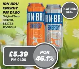 Bestway IRN BRU Energy Original/Zero offer