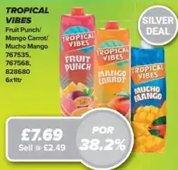 Bestway TROPICAL VIBES Fruit Punch/ Mango Carrot/ Mucho Mango offer