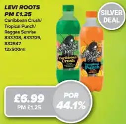 Bestway LEVI ROOTS Carribbean Crush/ Tropical Punch/ Reggae Sunrise offer