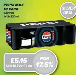 Bestway PEPSI Max offer