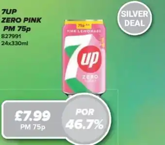 7UP Zero pink