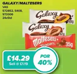 Bestway GALAXY/MALTESERS offer