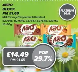 Bestway AERO Block Milk/Orange/Peppermint/Hazelnut offer