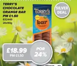 Bestway TERRY'S Chocolate orange bar offer