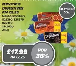 Bestway MCVITIE'S Digestives offer