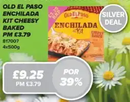 Bestway OLD EL PASO Enchilada kit cheesy baked offer