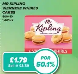 Bestway MR KIPLING Viennese whirls cakes offer
