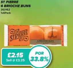 Bestway ST PIERRE 6 Brioche buns offer