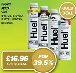 Bestway HUEL RTD offer