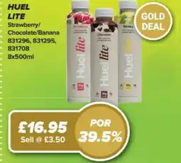 Bestway HUEL Lite Strawberry/ Chocolate/Banana offer