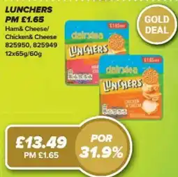 Bestway LUNCHERS Ham& Cheese/ Chicken& Cheese offer