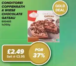 Bestway Conditore! coppenrath & wiese chocolate gateau offer