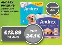 Bestway ANDREX Classic/Quilts offer