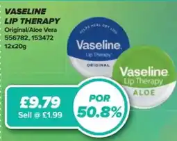 Bestway VASELINE Lip therapy offer