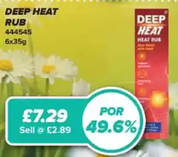 Bestway DEEP HEAT Rub offer