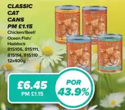 Bestway Classic cat cans offer
