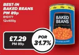 Bestway Best-in baked beans offer