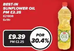 Bestway Best-in sunflower oil offer