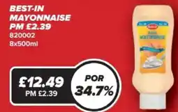 Bestway Best-in mayonnaise offer