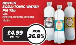 Bestway Best-in soda/tonic water offer