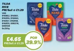 Bestway TILDA RICE offer