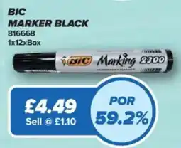 Bestway BIC Marker black offer