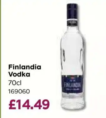 Bestway Finlandia Vodka offer