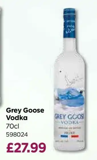 Bestway Grey Goose Vodka offer