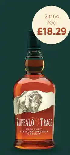 Bestway Buffalo Trace Kentucky Straight Bourbon Whiskey offer