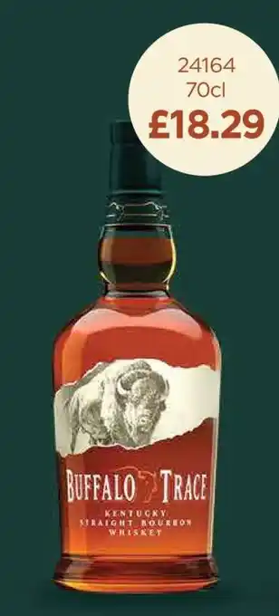 Bestway Buffalo Trace Kentucky Straight Bourbon Whiskey offer