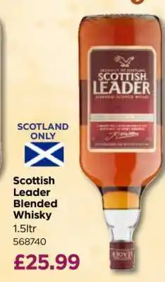Bestway Scottish Leader Blended Whisky offer
