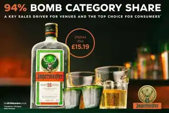 Bestway Jägermeister offer