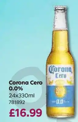 Bestway Corona Cero 0.0% offer