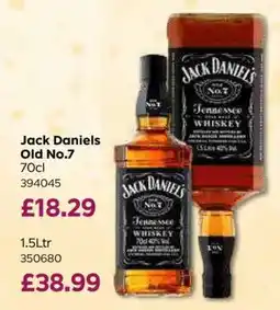Bestway Jack Daniels Old No.7 70cl offer