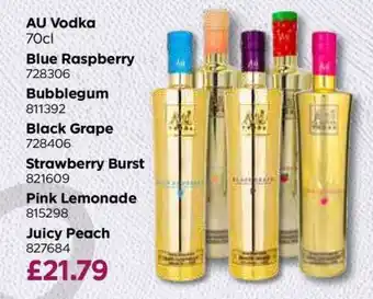Bestway Au Vodka offer