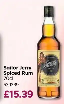 Bestway Sailor Jerry Spiced Rum offer
