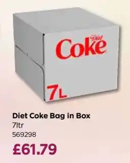 Bestway Diet Coke Bag in Box offer