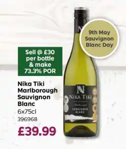 Bestway Nika Tiki Marlborough Sauvignon Blanc offer