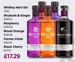 Bestway Whitley Neill Gin offer
