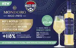 Bestway Mondoro Elderflower Liqueur offer