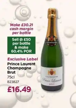 Bestway Prince Laurent Champagne Brut offer