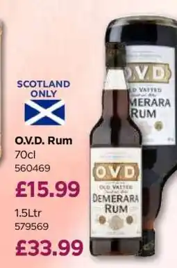 Bestway O.V.D. Rum 70cl offer