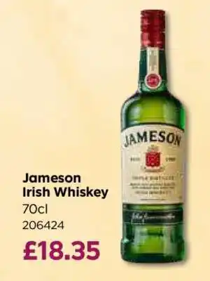 Bestway Jameson Irish Whiskey offer